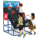 Arcade Basketball Game Set For Kids with 4 Basketballs and Ball Pump