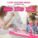 49 Keys Kids Piano Keyboard for Kids 3+-Pink