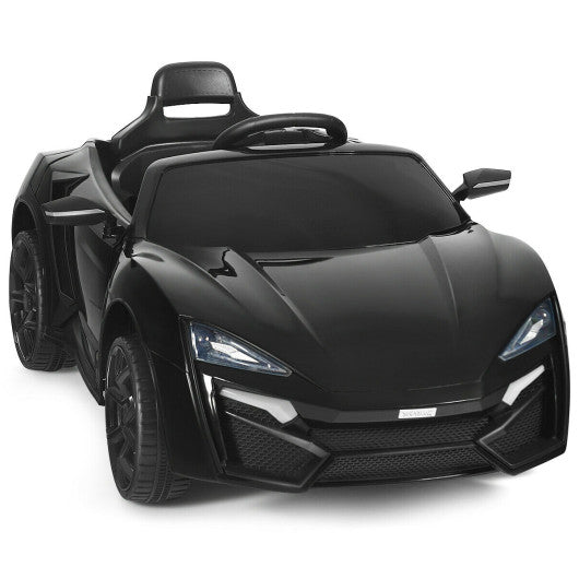 12V 2.4G RC Electric Vehicle with Lights-Black