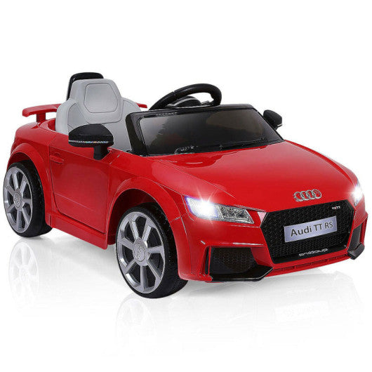 12V Kids Electric Ride on Car with Remote Control and Music Function-Red