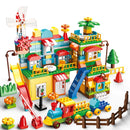 171-269 PCS DIY Big Building Blocks Educational Toys For Children