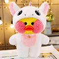 Lalafanfan Café Ducks Plush Toys 30cm Wearing Korean Netred Birthday Gift For Kid