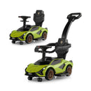 3 in 1 Licensed Lamborghini Stroller Ride-On Toy