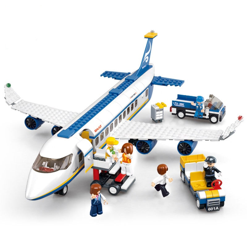 City Airplane And Airbus Building Blocks Of 463 Pcs Educational Toys For Children