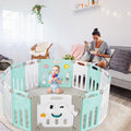 14-Panel Foldable Baby Playpen Kids Activity Centre