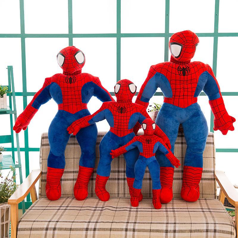 Spiderman Plush Doll Of 40-70cm Used As Pillow Toys And Gift For Children