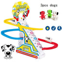 Climbing Stairs Track Electronic Music Toys Like Funny Cartoon Penguin Dinosaur Dog Duck For Children Can Serve As A Birthday Gift
