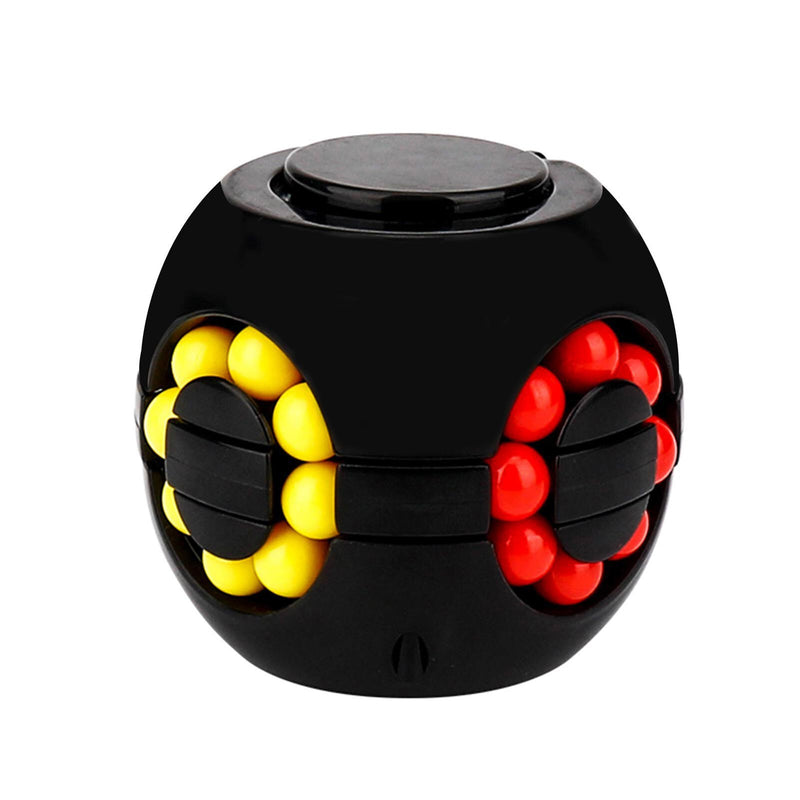 Rotating Magic Beans Cube Fingertip Bead Puzzles Spinning Fidget Toys Kids Adults Stress Relief Education Intelligence Game