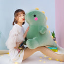 Super Soft Dinosaur Plush Toys 25-50CM For Baby And Kids Sleep Pillow As Home Décor