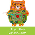 Big Size Animal Cube Puzzle Maze Toy Game Wood Magic Games Magnet For Children Adult Cube Puzzle Education Balance Magnetic Maze
