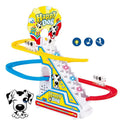 Climbing Stairs Track Electronic Music Toys Like Funny Cartoon Penguin Dinosaur Dog Duck For Children Can Serve As A Birthday Gift