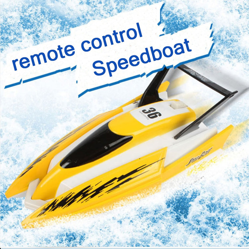 4 channels RC Boats Plastic Electric Remote Control Speed Boat  Twin Motor Kid Chirdren Toy