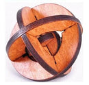 Classic Wooden Puzzle With Burr Interlocking As Brain Teasers For Children And Adults