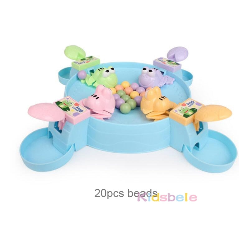Hungry Frog Eating Beans Children Board Strategy Games Toy Family Competitive Interactive Stress Relief Toy Interesting Games