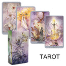 Tarot Cards Set Shadows with 78 Tarot Cards Deck Mystical Divination Oracle Cards as Board Game for Party