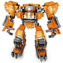 Action Figures Of Avengers Superheroes Iron Man Hulkbuster Steel Mecha Building Blocks Gift Toys For Kid