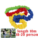Outdoor Team Develop Sport Toys  Elasticity Rope Circle Southeast Northwest Running Push Game Sensory Rope