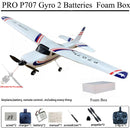 RC 2.4G Airplane With Fixed Wing And Gyroscope Can Be Used As Outdoor Toys, Drone, Or A CESSNA 182 Plane Gift