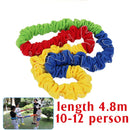 Outdoor Team Develop Sport Toys  Elasticity Rope Circle Southeast Northwest Running Push Game Sensory Rope