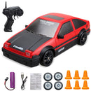2.4G Drift Rc Car 4WD  3.7V 500MAH RC Drift Car Toy Remote Control GTR Model AE86 Vehicle Car RC Racing Car Toy