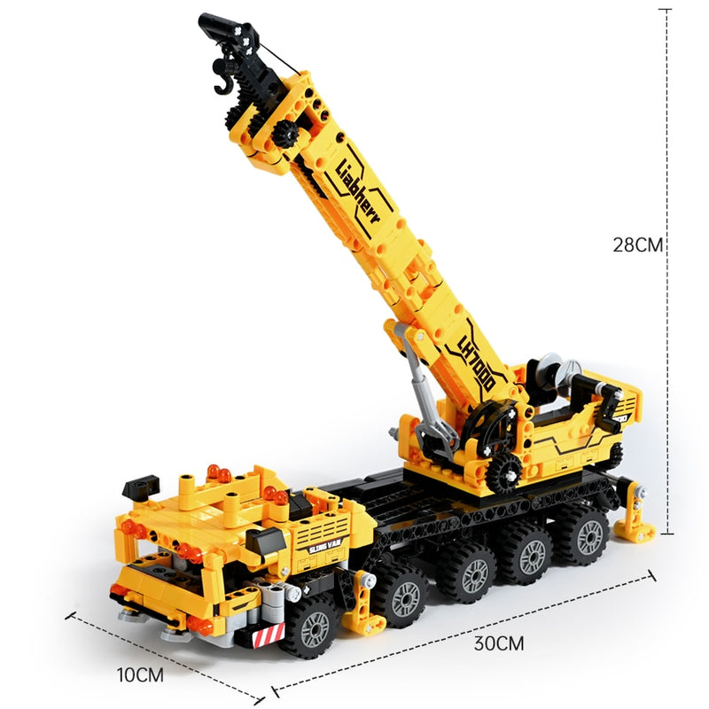 Construction Crane Building Blocks For Children As Toys Or Gifts