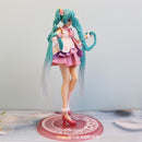 20cm Project DIVA Arcade Pink Cherry Hatsune Miku Figure Anime Girl Figurine Model Decoration Dolls