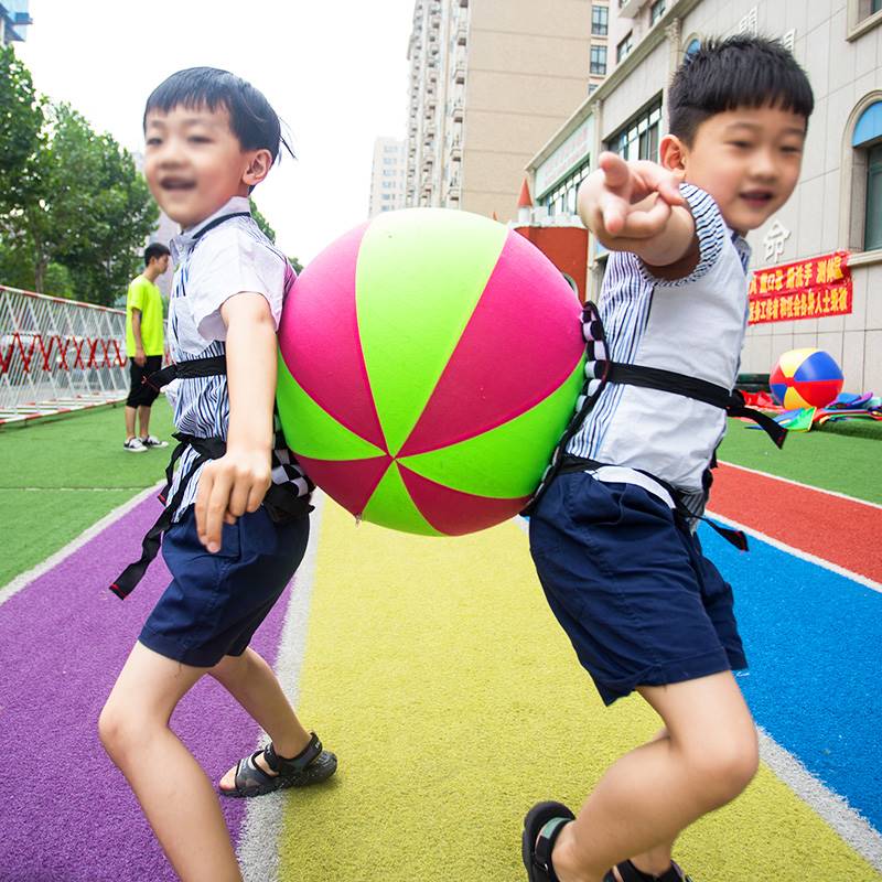 Adult Fun Outdoor Activities Kid Games Kindergarten Sense Training Equipment Group Building Activities Back Clip Ball Interestin