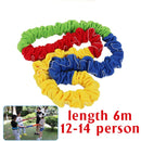 Outdoor Team Develop Sport Toys  Elasticity Rope Circle Southeast Northwest Running Push Game Sensory Rope
