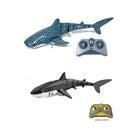 Smart Rc Shark whale Spray Water Toy Remote Controlled Boat ship Submarine Robots Fish Electric Toys for Kids Boys baby Children
