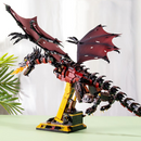 Winterfell Castle Dragon Viserion As Anime Action Figures Building Blocks Toys