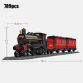DIY City High-Building Blocks Of Steam Train Toys And Gifts For Children