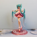 20cm Project DIVA Arcade Pink Cherry Hatsune Miku Figure Anime Girl Figurine Model Decoration Dolls