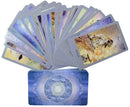 Tarot Cards Set Shadows with 78 Tarot Cards Deck Mystical Divination Oracle Cards as Board Game for Party