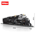 DIY City High-Building Blocks Of Steam Train Toys And Gifts For Children