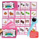 72 Groups/set English Learning Card Question Games Puzzles for Kids Children Toys Games Juegos Educativos Early Educational Toy