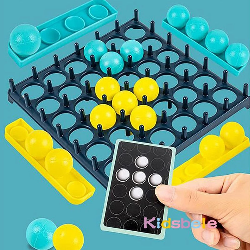 Kids Bouncing Ball Game For Adults Toy Board Jumping Ball Fun Toss Game Parent-child Interaction Off Party Gifts