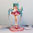 20cm Project DIVA Arcade Pink Cherry Hatsune Miku Figure Anime Girl Figurine Model Decoration Dolls