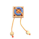 Classic Wooden Puzzle With Burr Interlocking As Brain Teasers For Children And Adults