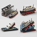 Titanic Break In Half With Case Building Blocks Is Creative Toy Gift