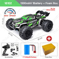 ZWN 1:16 70KM/H Or 50KM/H 4WD RC Car With LED Remote Control Cars High Speed Drift Monster Truck for Kids vs Wltoys 144001 Toys