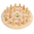 Wooden Memory Match For Kids Puzzle Board Game As Educational Toy Boosts Cognitive Ability And Learning Among Children