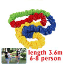 Outdoor Team Develop Sport Toys  Elasticity Rope Circle Southeast Northwest Running Push Game Sensory Rope