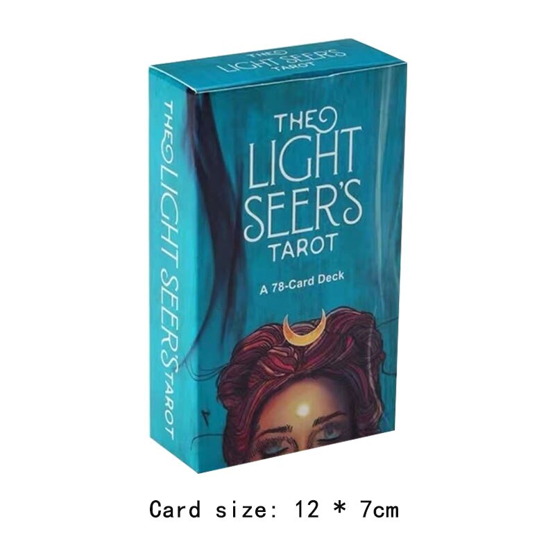78 Card Witches Tarot Family Party Recreation & Entertainment Paper  Cards Game Tarot And Brochure Guide 12 * 7cm Tarot Choice