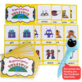 72 Groups/set English Learning Card Question Games Puzzles for Kids Children Toys Games Juegos Educativos Early Educational Toy