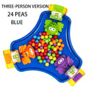Funny Hungry Frog Eats Beans Strategy Game for Children and Adults Family Gathering Interactive Board Game Stress Relief Toys