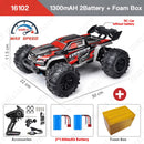 ZWN 1:16 70KM/H Or 50KM/H 4WD RC Car With LED Remote Control Cars High Speed Drift Monster Truck for Kids vs Wltoys 144001 Toys