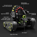 Children's remote control car gesture sensing battle tank four-wheel drive off-road mecha boy toy car