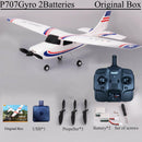 RC 2.4G Airplane With Fixed Wing And Gyroscope Can Be Used As Outdoor Toys, Drone, Or A CESSNA 182 Plane Gift