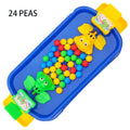 Funny Hungry Frog Eats Beans Strategy Game for Children and Adults Family Gathering Interactive Board Game Stress Relief Toys