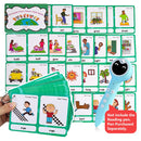 72 Groups/set English Learning Card Question Games Puzzles for Kids Children Toys Games Juegos Educativos Early Educational Toy